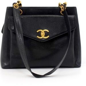 Chanel Black Caviar Shoulder Bag